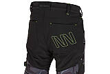Zimní softshellové kalhoty Bennon CAMOS TROUSERS, černá/šedá