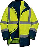 Reflexní nepromokavá bunda SPEED, žlutá/nám. modrá