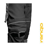 Montérkové pasové kalhoty CHAMEO RANGO, tm.šedá/sv.šedá