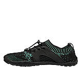 Lehká treková obuv BNN BOSKY TRQ/BLACK BAREFOOT, černá/zelená