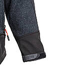 Volnočasová mikina s kožešinou Bennon NORTOS SWEATSHIRT, šedá/černá