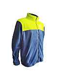 Pracovní mikina CHAMEO FLEECE ZIPPER ESD, navy/žlutá