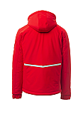Zimní prodloužená softshellová bunda Payper PERFORMER PAD, červená