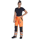 Dámské výstražné kalhoty MAX NEO HV LADY, oranžová