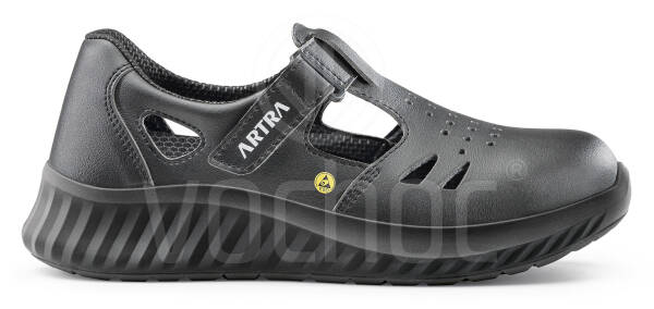 Bezpečnostní sandál Artra ARMEN S1 černý, ESD