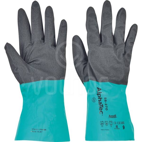 Chemické rukavice Ansell ALPHATEC, 300 mm