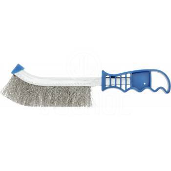 Jemný ocelový kartáč, 250mm