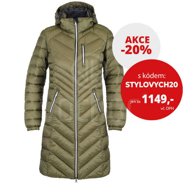 Dámský kabát L-SURE SYLVIA LADY, olivová