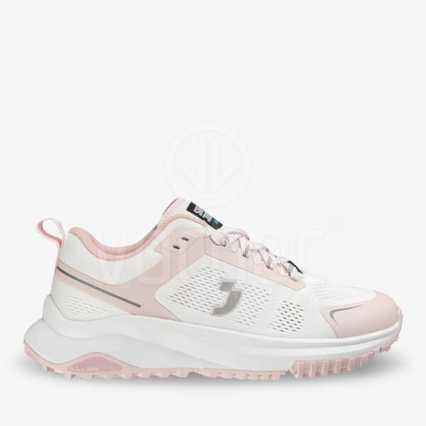 Dámská pracovní polobotka SAFETY JOGGER JUMADI OB non-metall, bílá/růžová