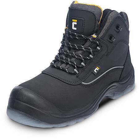 Zateplená kotníková obuv Black Knight S3 CI SRC Winter, non-metallic