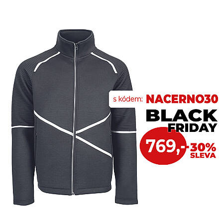 Pracovní mikina L-SURE CRAIG, černá