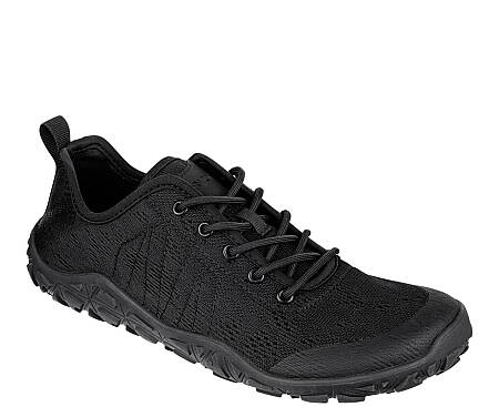 Lehká treková obuv BNN BAREFOOT RIVA BLACK, černá