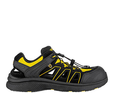 Bezpečnostní sandál Bennon BOMBIS S1 ESD NM 4WIDE, non-metallic