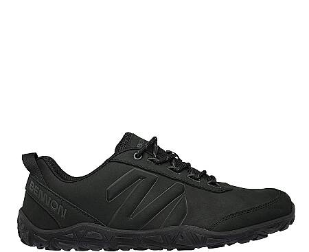 Lehká kožená treková obuv BNN BOSKY BAREFOOT, černá