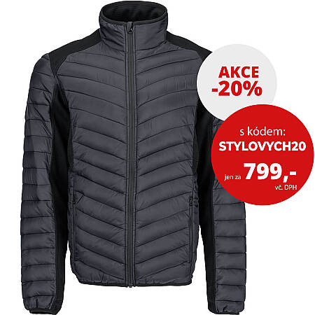 Pánská zateplená bunda L-SURE WALSH, černá