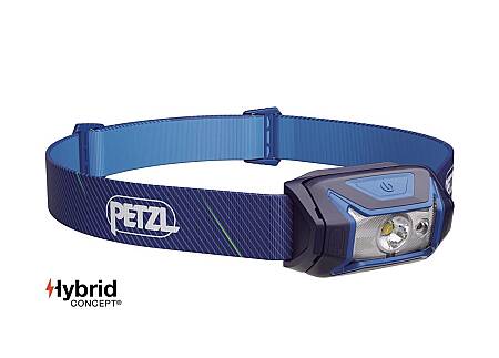 Čelová svítilna Petzl TIKKA BLUE 2025, modrá